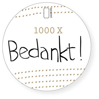 d&#039;Or 1000x bedankt