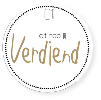 d&#039;Or Dit heb je verdiend