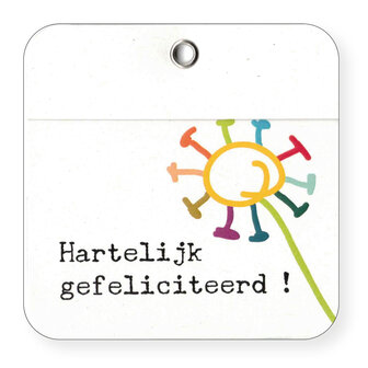 Wood Hartelijk gefeliciteerd !