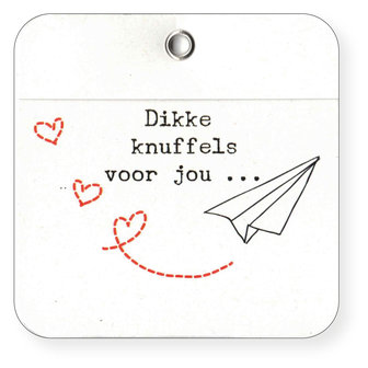 Wood Dikke knuffel voor jou !