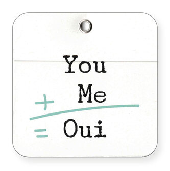 Wood you + me = oui