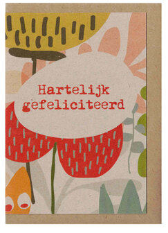 Wenskaart Sun Hartelijk gefeliciteerd !