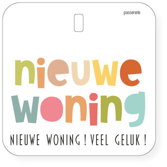 Voller Nieuwe woning ! Veel geluk !