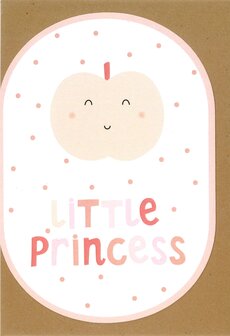 Wenskaart Bollo little princess