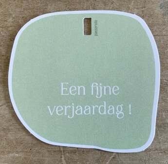 Organi Een fijne verjaardag !