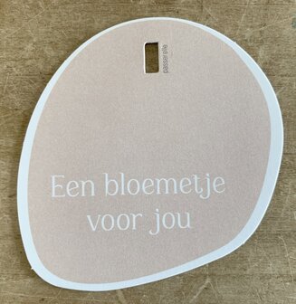 Organi Een bloemetje voor jou !