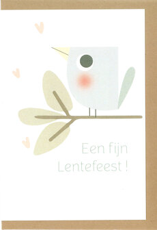 Communiekaart Fini Een fijn Lentefeest !