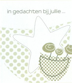 papillon in gedachten bij jullie