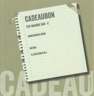 cadeaubon zippy beige