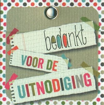 mini Zippy Bedankt voor de uitnodiging !