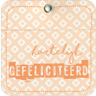 Feeling Hartelijk Gefeliciteerd