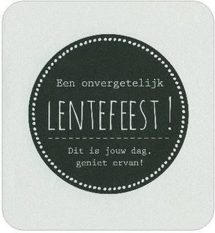 Wenskaart Prestige Communie Lentefeest  ! bol