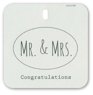 prestige Mr. &amp; Mrs Congratulations !