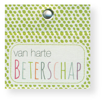 Milou van harte beterschap