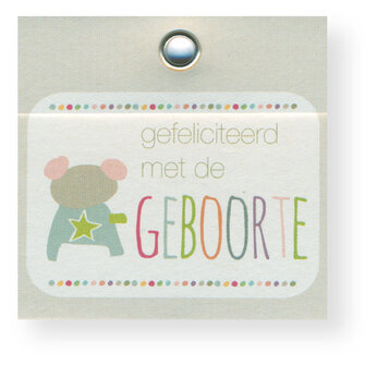 Milou Gefeliciteerd met de geboorte