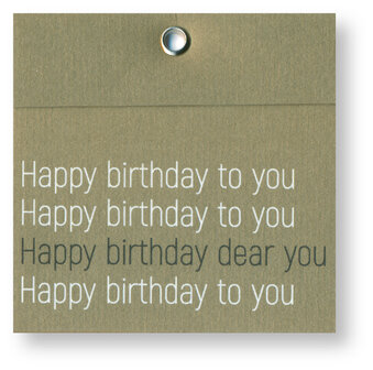 Noir happy birthday