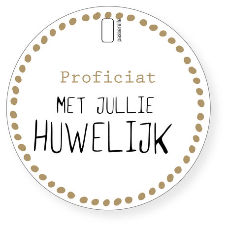 d'Or Proficiat met jullie huwelijk