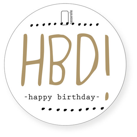d'Or HBD ! Happy Birthday !